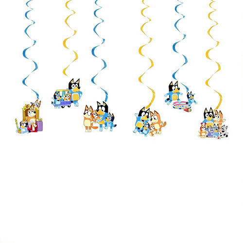 Bluey hanging swirls child - swirls,