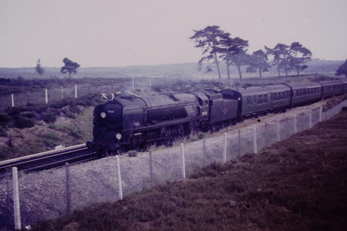 1967 steam loco 35023 - loco,