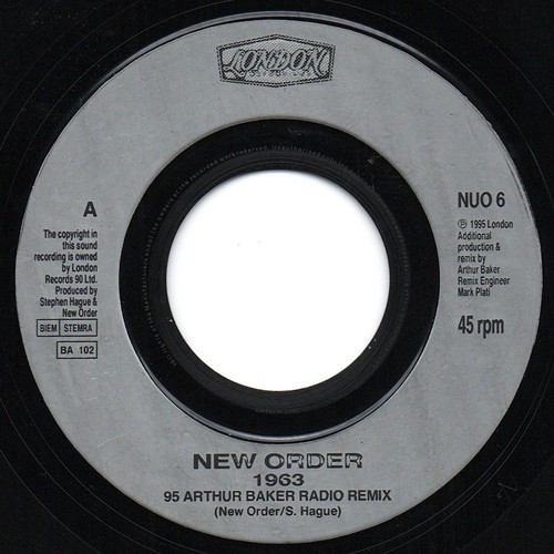 New order 1963 - order,