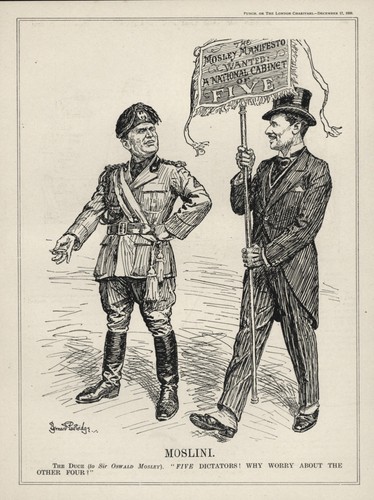 Rare 1930 british cartoon - british,