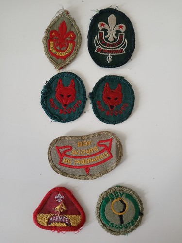 Job lot vintage boy scout - uk,