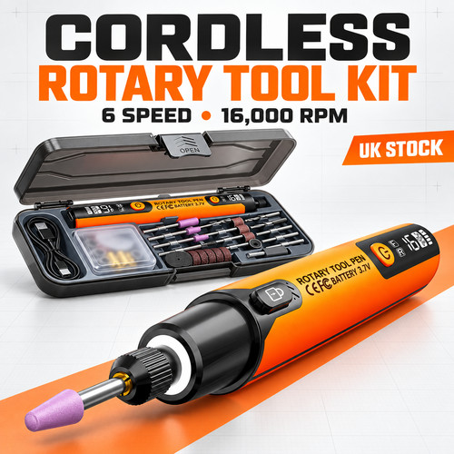 Cordless rotary tool - rotary, usb-c