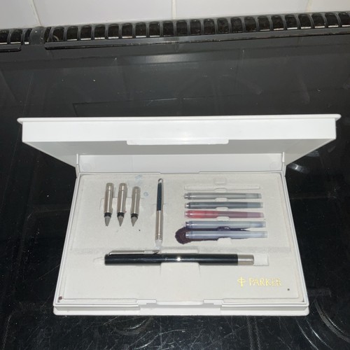 Vintage parker calligraphy - vintage, set