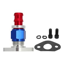 ⁺Turbo Oil Drain Flange Kit High Strength Steel Heavy Duty For T3 T4 GT37 GT40