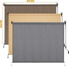 Patio sun shade roller - patio,