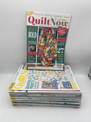 Quilt now magazine bundle - magazine, x