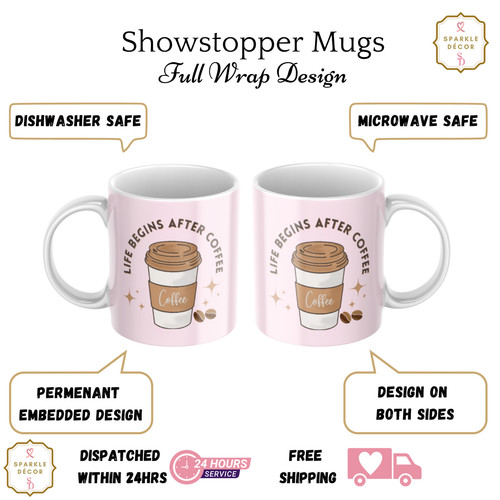 Custom coffee mug pink fun - fun, cup