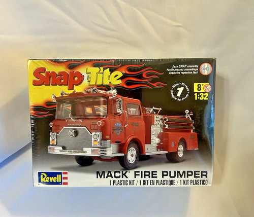 Revell mack cf600 fire - cf600, engine