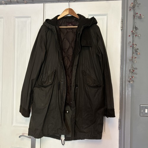 Mulberry mens black - black, parka