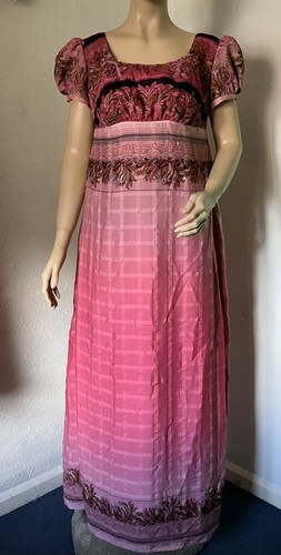 Regency silk gown jane - regency,