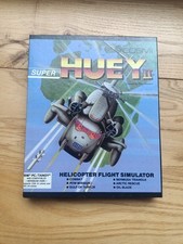 Cosmi Super Huey II Helicopter Simulator IBM Tandy PC Computer Game. Box Only.