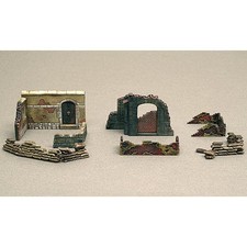 Italeri walls ruins 2 - italeri, 6090