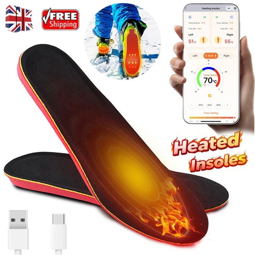 Pair heated insoles with - with, app