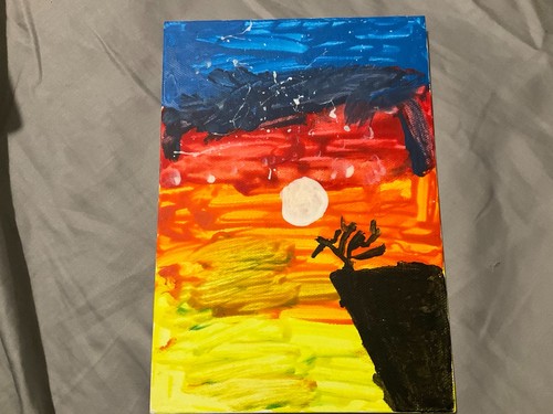 Original acrylic painting - acrylic,