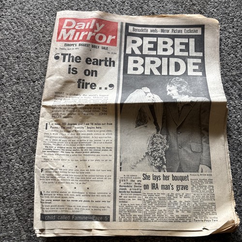Daily mirror april 1973 bobby - april,