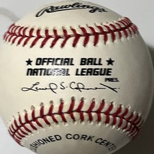 Randy Myers Signed Official