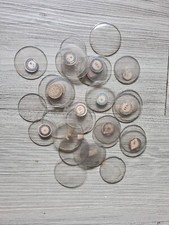 Lot6 Antique Glass Crystal For Pocket Watch Watchmakers 