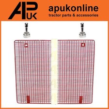 Lower Red Grille Mesh With