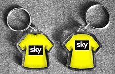 TEAM INEOS / SKY t-shirt / jersey keyring cycling, grenadier. Geraint Thomas TDF