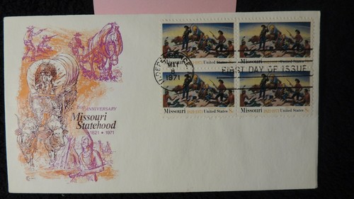 Usa 1971 fdc missouri - usa,
