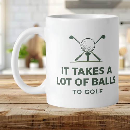 Funny golf mug - funny,