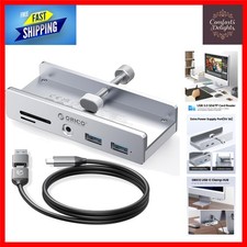 USB 3.0 Desktop Hub with Easy Mount Design & Fast Data Transfer