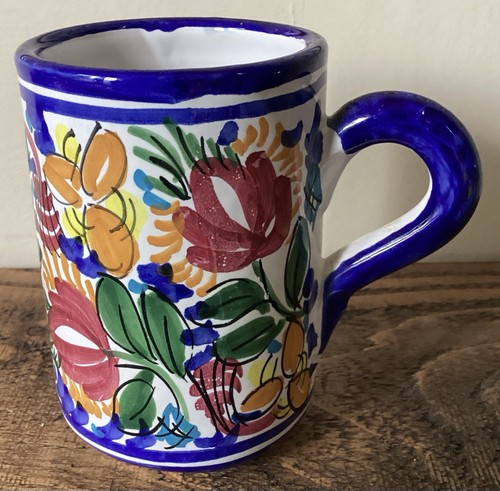 Mexican talavera ceramic mug - mexican,