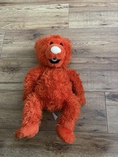 Walt Disney Store Bear In The Big Blue House 50cm Ojo Orange Bear Soft Plush Toy