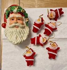 VTG 7 Christmas Santa Claus