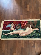 Completed vintage tapestry 