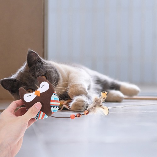 2pcs interactive cat - 2pcs, plush