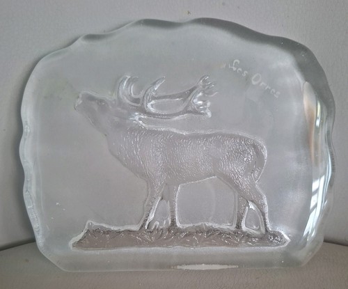 Glass paperweight ornament - glass,