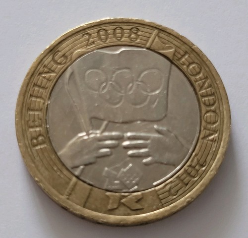 Beijing coin olympic - beijing, £2