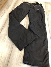 VINTAGE NIKE NYLON TRACKSUIT BOTTOMS SIZE SMALL BLACK