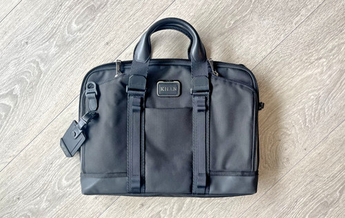 Tumi academy briefcase - briefcase, black