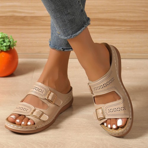 Size womens wedge heel sandals - size,