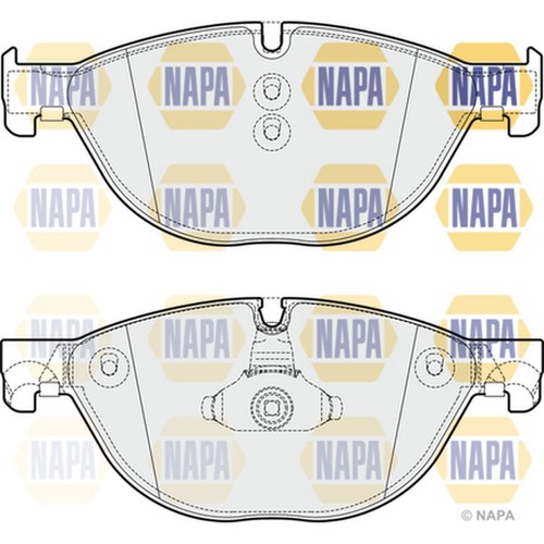 Brake pads set for bmw - set,