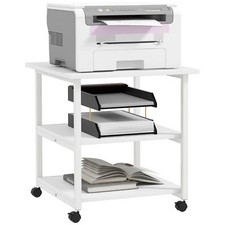 HOMCOM Mobile Printer Stand