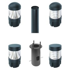 Driveway LED CCT Bollard Post