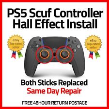 PS5 Scuff Controller Hall Effect Joystick Install Upgrade Repair Service