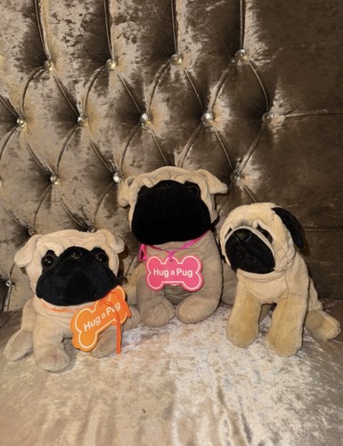 Selection pug cuddly - pug, toys