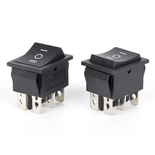 Pack dpdt rocker switch - 2,