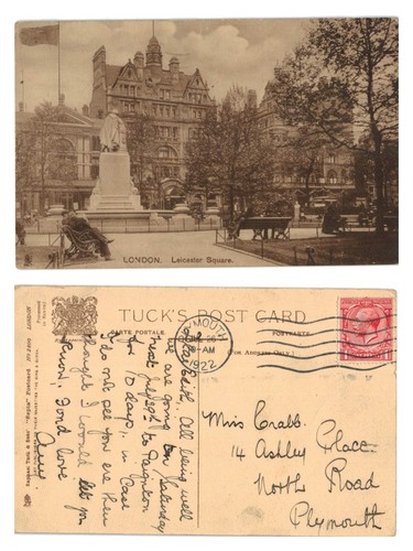 Vintage postcard london - vintage,