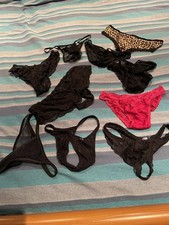 Set of 10 Very Sexy Mens Lace Briefs/Thongs Etc. Unworn. Gay Interest.  Size S