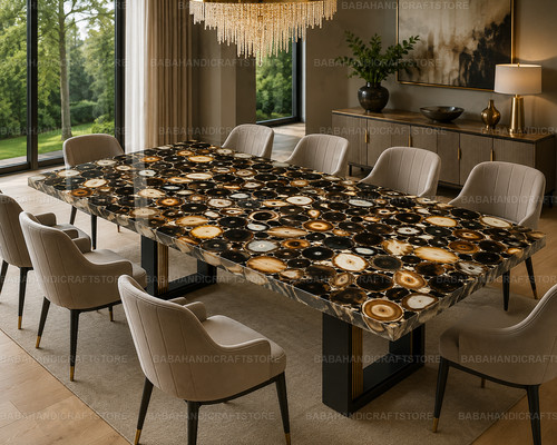 Luxury black agate - luxury,