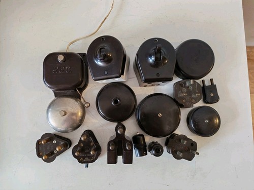 Bakelite bundle job lot - bakelite,