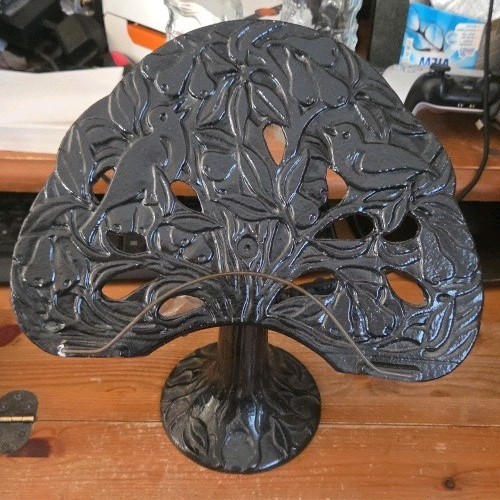 Vintage cast iron green - cast, &