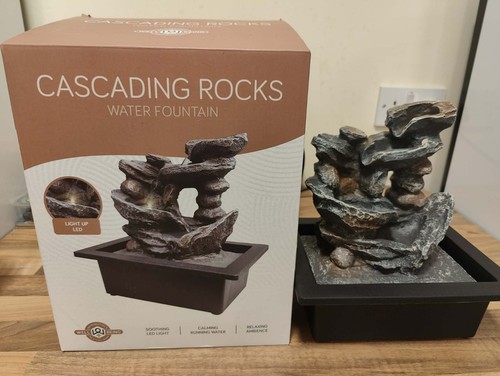 Cascading rocks water - rocks,