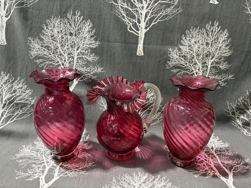 Vintage cranberry coloured - vintage,