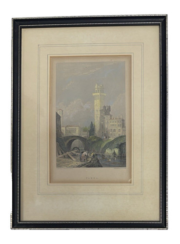 Antique 1833 hand colored - antique,
